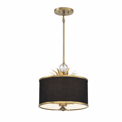 Minka Lavery Caprio 3 Light Pendant - Natural Brushed Brass - 4583-672