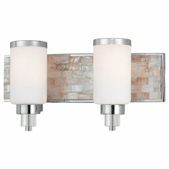 Minka Lavery Cashelmara 2-LT Bath Light - Chrome - 3242-77