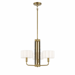 Minka Lavery Chelsea 3-LT Chandelier - Soft Brass - 2783-695