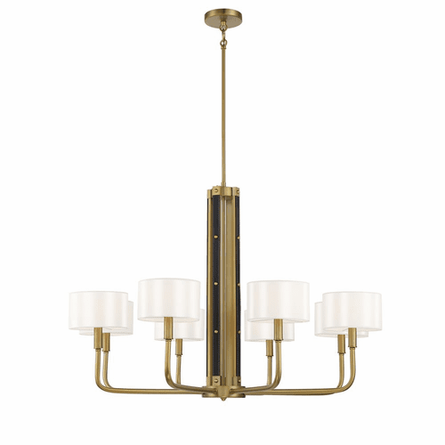 Minka Lavery Chelsea 8-LT Chandelier - Soft Brass - 2788-695