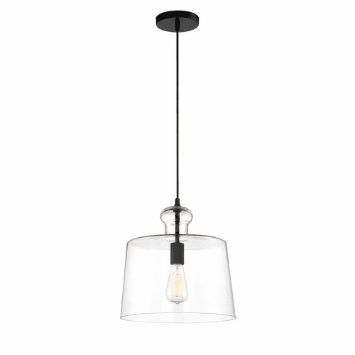 Minka Lavery Clarity 1-LT Pendant - Coal - 2336-66A