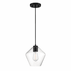 Minka Lavery Clarity 1-LT Pendant - Coal - 2337-66A