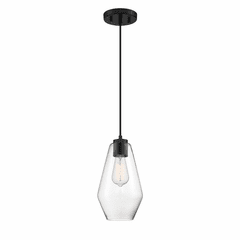 Minka Lavery Clarity 1-LT Pendant - Coal - 2338-66A