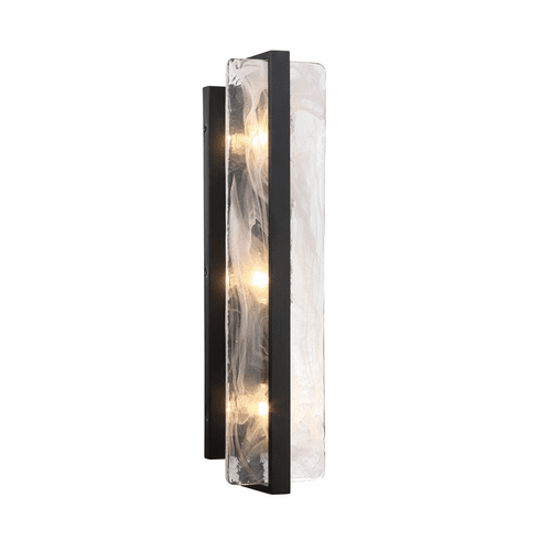 Minka Lavery Cloud Break 24" Wall Sconce - Coal - 3615-66A