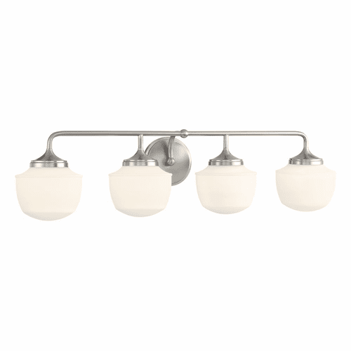 Minka Lavery Cornwell  4 Light Bath Vanity - Brushed Nickel - 2574-84