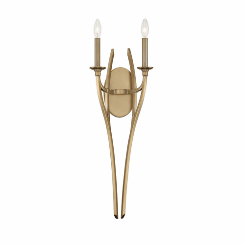 Minka Lavery Covent Park 2-LT Wall Sconce - Brushed Honey Gold - 1092-740
