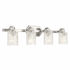 Minka Lavery Crystal Kay  4 Light Bath Vanity - Chrome - 2614-77