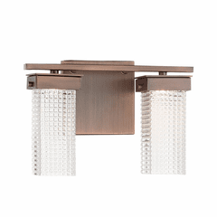 Minka Lavery Dewberry Lane 2-LT LED Bath Vanity - Dark Brushed Bronze - 4902-267-L