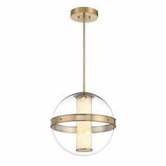 Minka Lavery Divinely 16" LED Pendant - Celeste Brass  - 3885-776-L