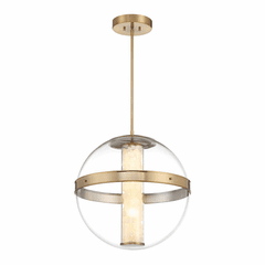 Minka Lavery Divinely 20" LED Pendant - Celeste Brass  - 3886-776-L