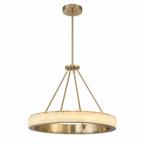 Minka Lavery Divinely 28" LED Chandelier - Celeste Brass  - 3887-776-L