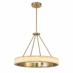 Minka Lavery Divinely 28" LED Chandelier - Celeste Brass  - 3887-776-L