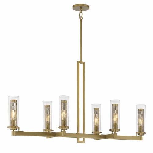 Minka Lavery Emmerham 6-LT Island Light - Soft Brass - 2187-695
