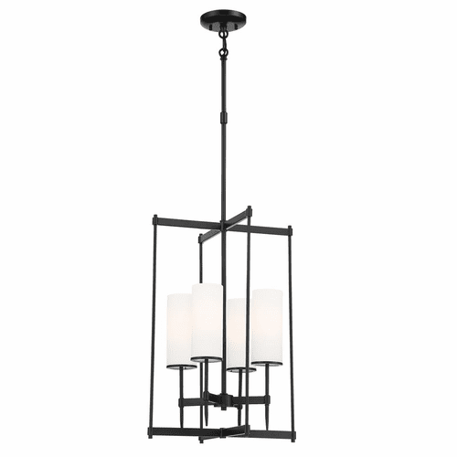 Minka Lavery First Avenue 4-LT Fover Pendant - Coal - 3844-66A