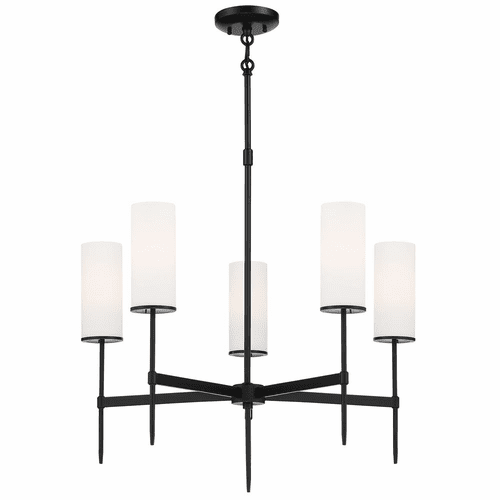 Minka Lavery First Avenue 5-LT Chandelier - Coal - 3845-66A