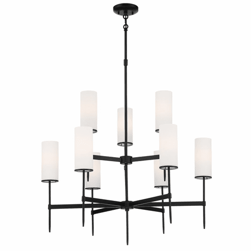 Minka Lavery First Avenue 9-LT Chandelier - Coal - 3849-66A