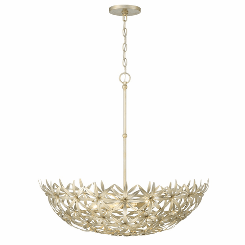 Minka Lavery Flower Child 5 Light Bowl Pendant - Ambry Gold - 2148-735