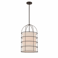 Minka Lavery Gateway Park 4-LT Pendant - Coal - 2154-66A