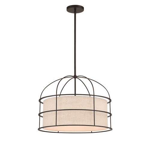 Minka Lavery Gateway Park 5-LT Pendant - Coal - 2155-66A