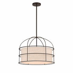 Minka Lavery Gateway Park 5-LT Pendant - Coal - 2155-66A