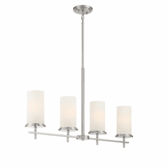 Minka Lavery Haisley 4 Light Island Light - Brushed Nickel - 4097-84