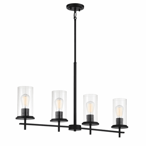 Minka Lavery Haisley 4 Light Island Light - Coal - 4097-66A