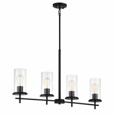 Minka Lavery Haisley 4 Light Island Light - Coal - 4097-66A