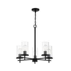 Minka Lavery Haisley 5 Light Chandelier - Coal - 4095-66A