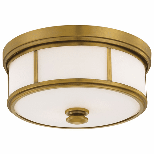 Minka Lavery Harbour Point 2-LT Flush Mount - Liberty Gold - 4365-249
