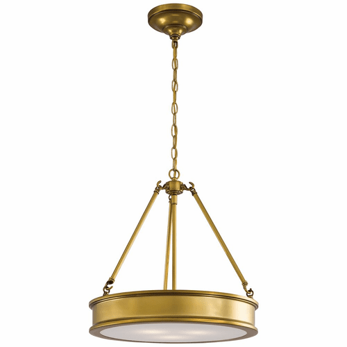 Minka Lavery Harbour Point 3-LT Pendant - Liberty Gold - 4173-249