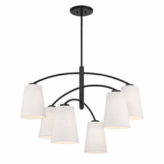 Minka Lavery Headington 40" Chandelier - Coal  - 5397-66A