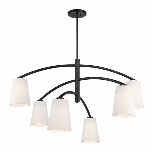 Minka Lavery Headington 54" Chandelier - Coal  - 5399-66A