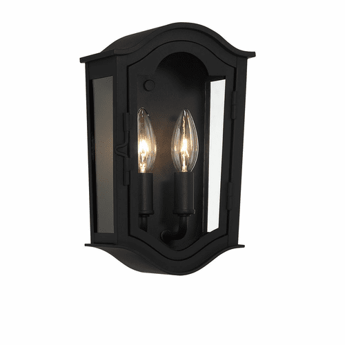 Minka Lavery Houghton Hall 2-LT Outdoor Wall Light - Sand Coal - 73200-66
