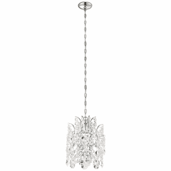 Minka Lavery Isabella's Crown 1-LT Mini Pendant - Chrome - 3155-77 Minka Lavery Isabella's Crown 1-LT Mini Pendant - Chrome - 3155-77