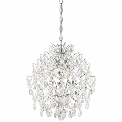Minka Lavery Isabella's Crown 4-LT Chandelier - Chrome - 3156-77