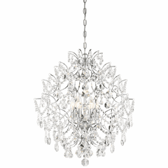 Minka Lavery Isabella's Crown 6-LT Chandelier - Chrome - 3157-77