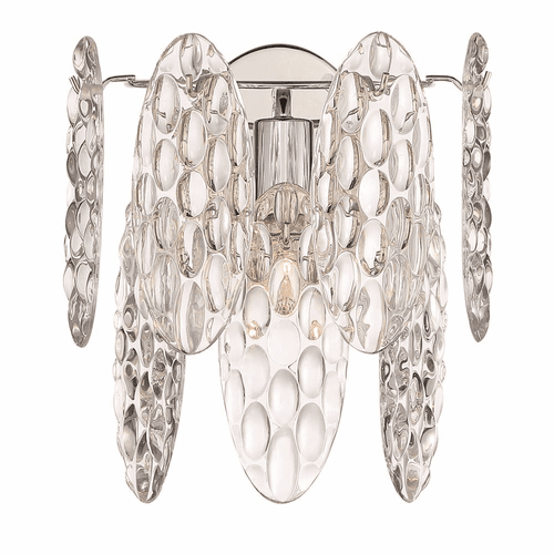 Minka Lavery Isabella'S Reign 1-LT Wall Sconce - Polished Nickel - 2483-613