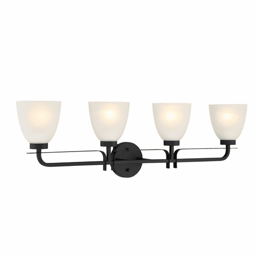 Minka Lavery Kaitlen 4 Light Bath Vanity - Coal - 2884-66A