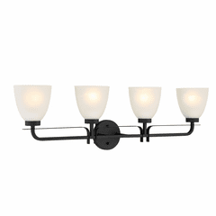 Minka Lavery Kaitlen 4 Light Bath Vanity - Coal - 2884-66A