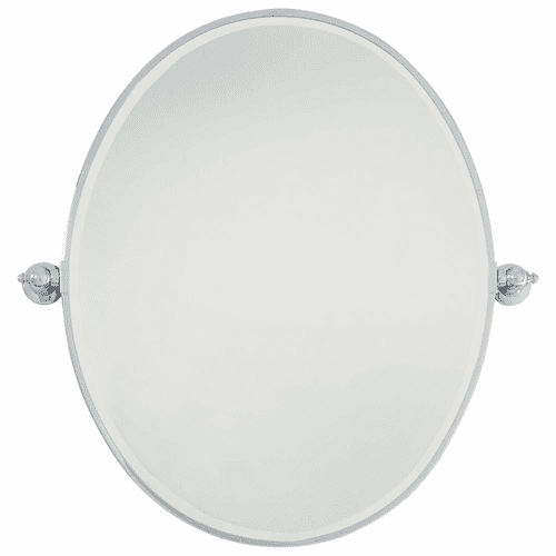 Minka Lavery Large Oval Mirror Beveled - Chrome - 1433-77