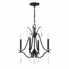Minka Lavery Laurel Estate 4-LT Chandelier - Coal - 4444-66A Minka Lavery Laurel Estate 4-LT Chandelier - Coal - 4444-66A