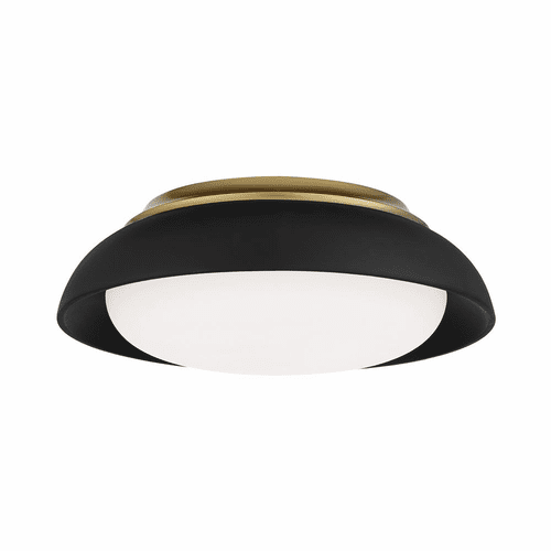 Minka Lavery LED Flush Mount - Coal W/Honey Gold Highlight - 719-661-L