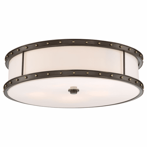 Minka Lavery LED Flush Mount - Harvard Court Bronze W/Liberty - 1827-103-L