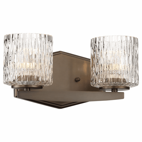 Minka Lavery Maginot 2-LT LED Bath Light - Harvard Court Bronze - 3082-281-L