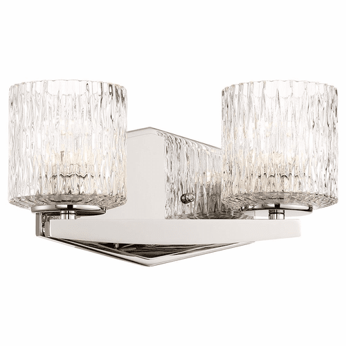 Minka Lavery Maginot  2-LT LED Bath Light - Polished Nickel - 3082-613-L