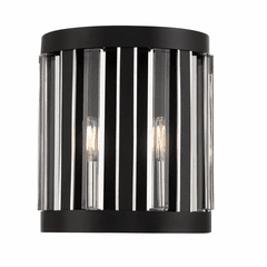 Minka Lavery Majestic Splendor 2-LT Wall Sconce - Sand Coal/Nickel - 5498-729