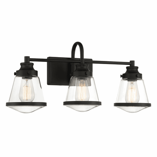 Minka Lavery Mannsdale 3 Light Bath Vanity - Coal - 2583-66A