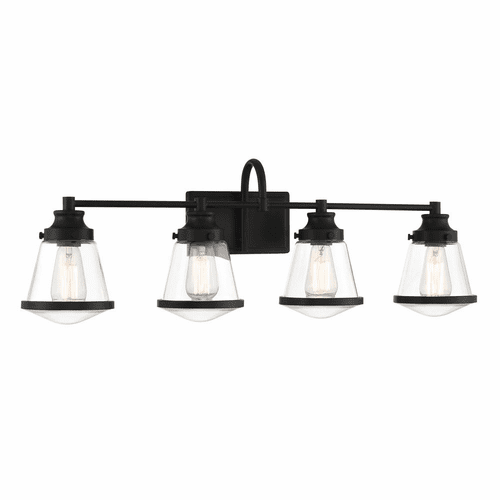 Minka Lavery Mannsdale  4 Light Bath Vanity - Coal - 2584-66A
