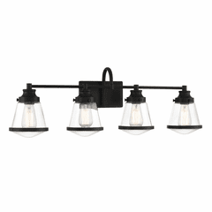 Minka Lavery Mannsdale  4 Light Bath Vanity - Coal - 2584-66A