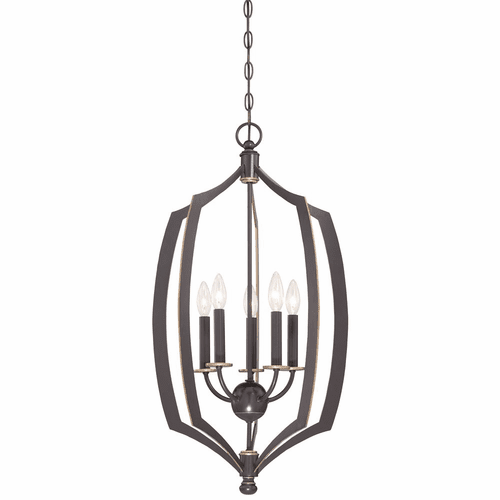 Minka Lavery Middletown 5-LT Pendant - Downton Bronze  - 4373-579